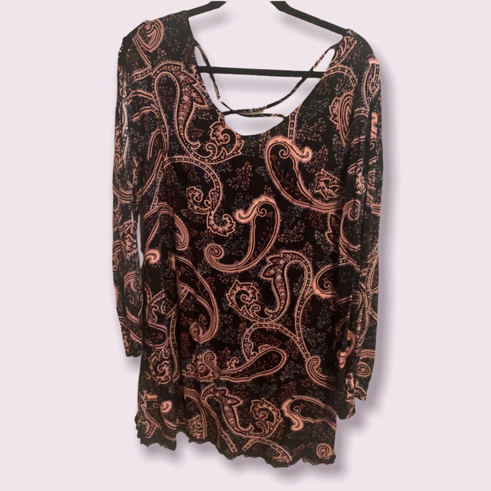 M Xhilaration Paisley Dress
